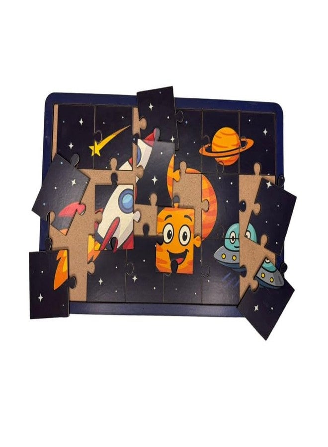 ESPtronics 1 Pack of Space System Jigsaw Puzzle for Kids Educational Space Puzzles with Planets, Rocket & Astronaut STEM Learning Toy for Ages 4-8 Preschool & Montessori Gift for Boys and Girls - Image 5